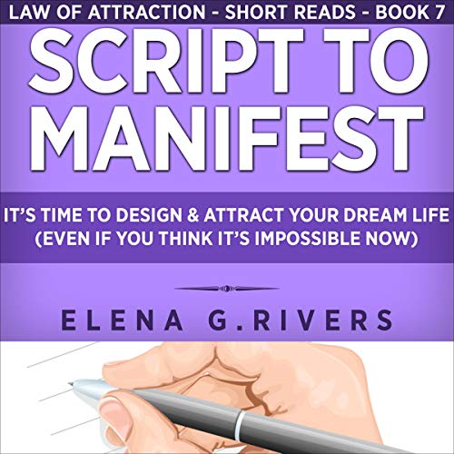 Script to Manifest Audiolibro Por Elena G. Rivers arte de portada