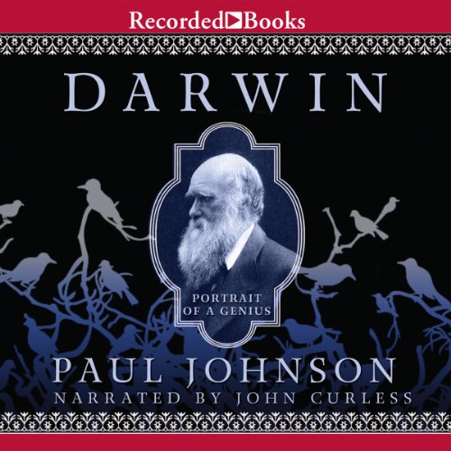 Darwin Audiolibro Por Paul Johnson arte de portada