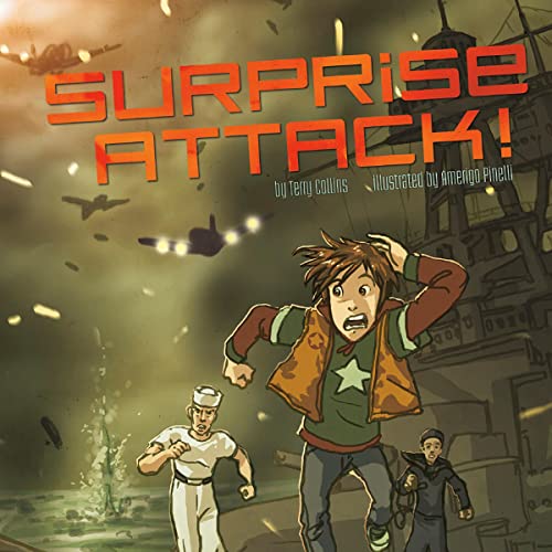 Surprise Attack! Audiolivro Por Terry Collins, Amerigo Pinelli, Dante Ginevra capa