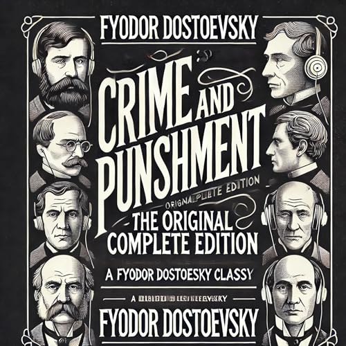 Crime and Punishment Audiolibro Por Fyodor Dostoevsky arte de portada