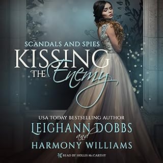 Kissing the Enemy Audiobook By Leighann Dobbs, Harmony Williams cover art