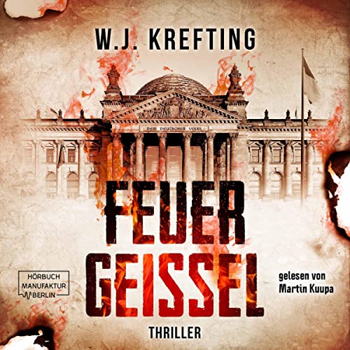 Feuergeißel Audiolibro Por W.J. Krefting arte de portada