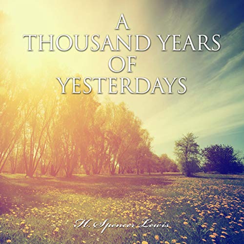 Page de couverture de A Thousand Years of Yesterdays