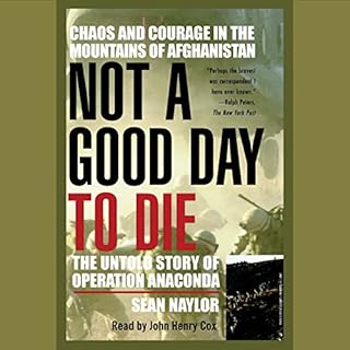 Not a Good Day to Die Audiolibro Por Sean Naylor arte de portada