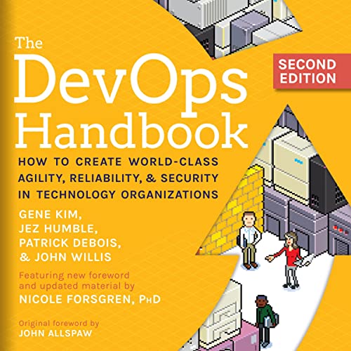 Page de couverture de The DevOps Handbook, Second Edition