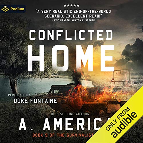 Conflicted Home Audiolibro Por A. American arte de portada