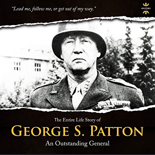 Diseño de la portada del título George S.Patton: The Entire Life Story of an Outstanding General