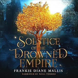 Solstice of the Drowned Empire Audiolibro Por Frankie Diane Mallis arte de portada