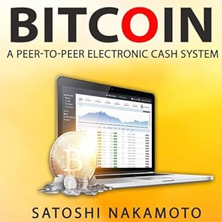 Bitcoin Audiolibro Por Satoshi Nakamoto arte de portada