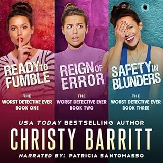 The Worst Detective Ever Mystery Series, Books 1-3 Audiolibro Por Christy Barritt arte de portada