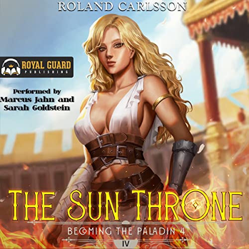 The Sun Throne Audiolibro Por Roland Carlsson arte de portada