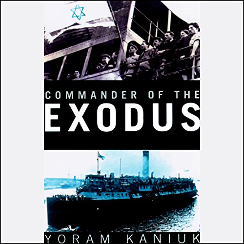 Commander of the Exodus Audiolibro Por Yoram Kaniuk arte de portada