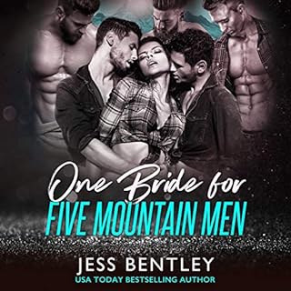 One Bride for Five Mountain Men Audiolibro Por Jess Bentley arte de portada