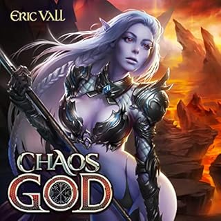 Chaos God Audiolibro Por Eric Vall arte de portada