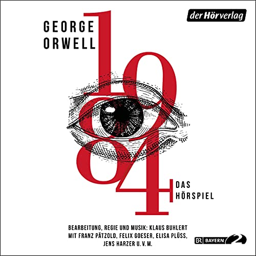 1984 Audiolibro Por George Orwell, Katarina Agathos, Michael Walter - Übersetzer, Klaus Buhlert arte de portada