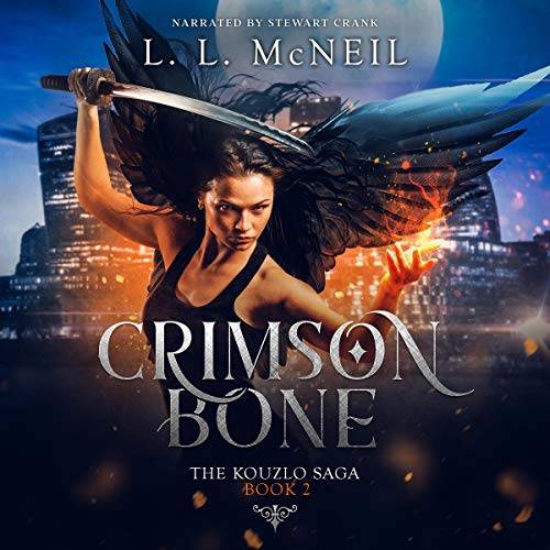 Crimson Bone Audiolivro Por L. L. McNeil capa