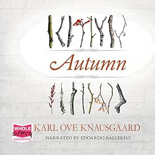 Autumn Audiolibro Por Karl Ove Knausgård arte de portada