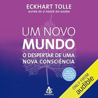 Um novo mundo Audiobook By Eckhart Tolle cover art