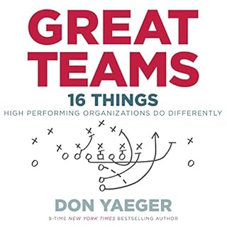 Great Teams Audiobook By Don Yaeger cover art