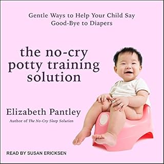 The No-Cry Potty Training Solution Audiolibro Por Elizabeth Pantley arte de portada