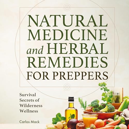 Natural Medicine and Herbal Remedies for Preppers Audiolibro Por Carlos Mack arte de portada