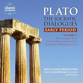 The Socratic Dialogues: Early Period, Volume 1 Audiolibro Por Plato, Benjamin Jowett - translator arte de portada