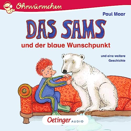 Das Sams und der blaue Wunschpunkt und eine weitere Geschichte Audiolivro Por Paul Maar capa