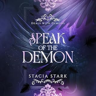 Speak of the Demon Audiolibro Por Stacia Stark arte de portada