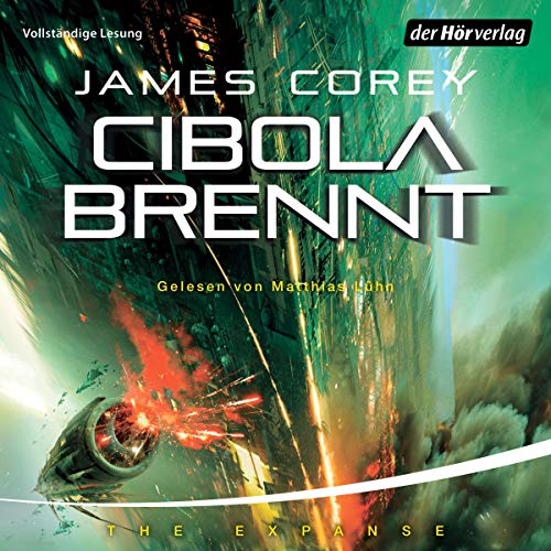 Cibola brennt Audiolibro Por James Corey arte de portada