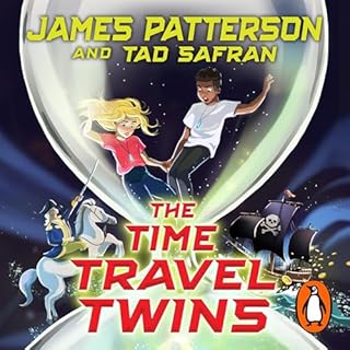 The Time Travel Twins Audiolibro Por James Patterson arte de portada