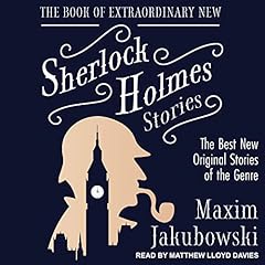 The Book of Extraordinary New Sherlock Holmes Stories cover art