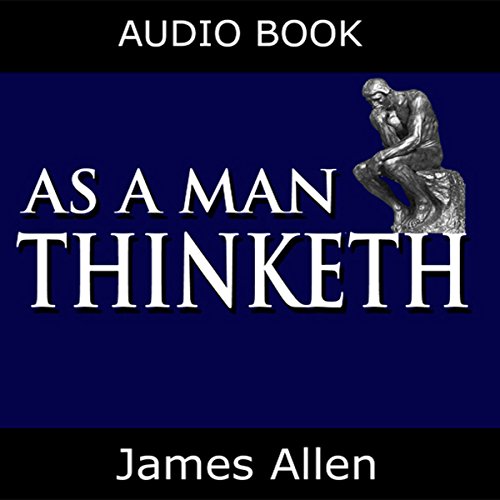 Diseño de la portada del título As a Man Thinketh