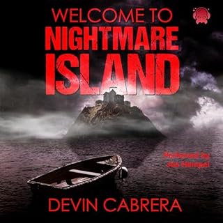 Welcome to Nightmare Island Audiolibro Por Devin Cabrera arte de portada