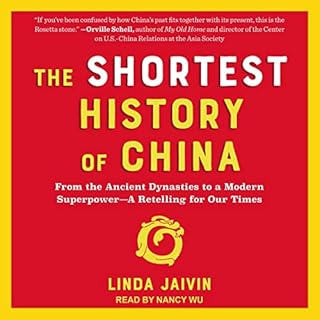 The Shortest History of China Audiolibro Por Linda Jaivin arte de portada