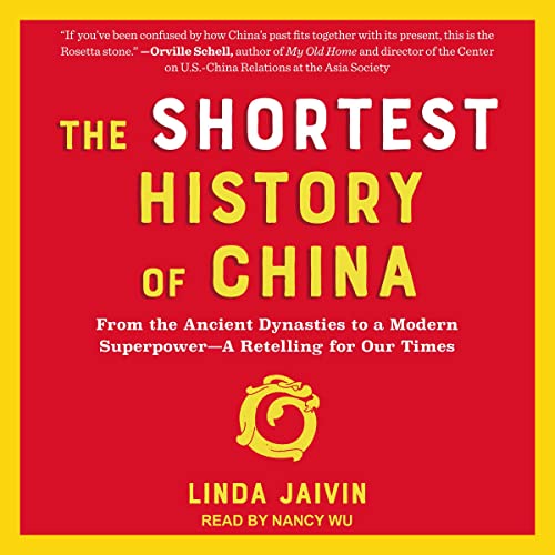 The Shortest History of China Audiolibro Por Linda Jaivin arte de portada