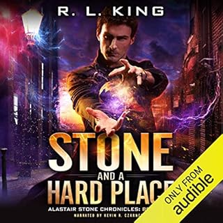 Stone and a Hard Place Audiolibro Por R. L. King arte de portada