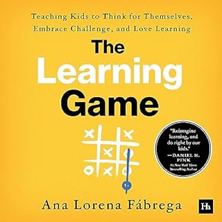 The Learning Game Audiolibro Por Ana Lorena Fábrega arte de portada