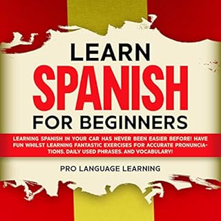 『Learn Spanish for Beginners』のカバーアート