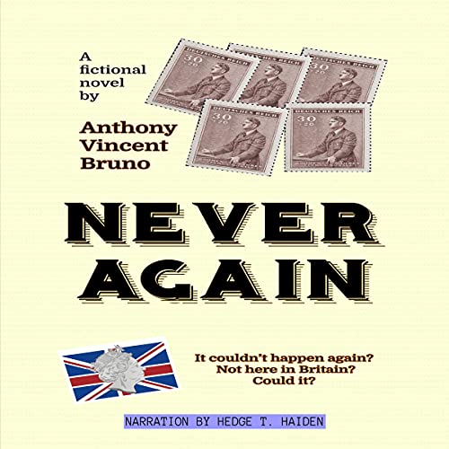 Never Again Audiolibro Por Anthony Vincent Bruno arte de portada