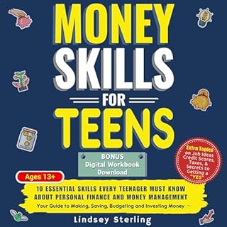 Money Skills for Teens Audiolibro Por Lindsey Sterling arte de portada