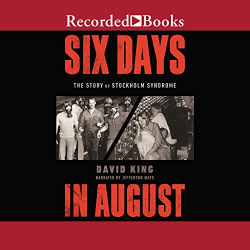 Six Days in August Audiolivro Por David King capa