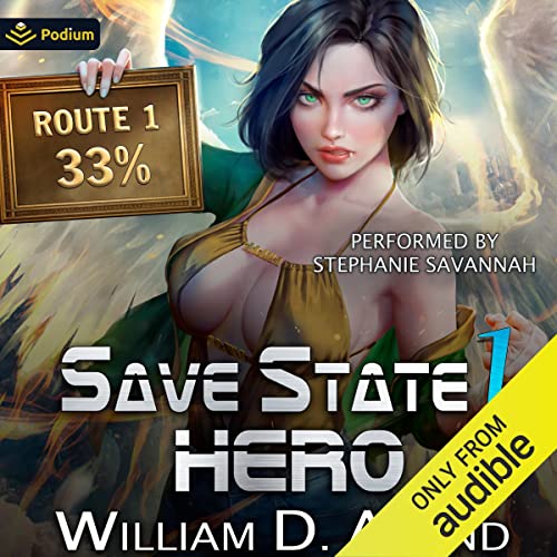 Save State Hero Audiolivro Por William D. Arand capa