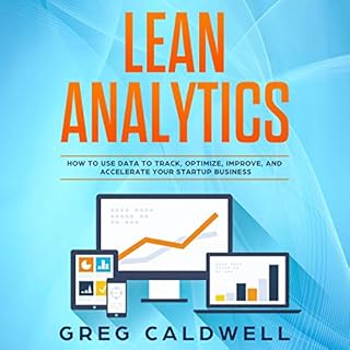 Lean Analytics Audiolibro Por Greg Caldwell arte de portada