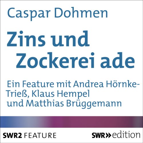 Zins und Zockerei ade cover art