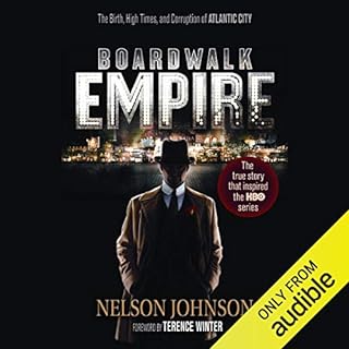 Boardwalk Empire Audiolibro Por Nelson Johnson arte de portada