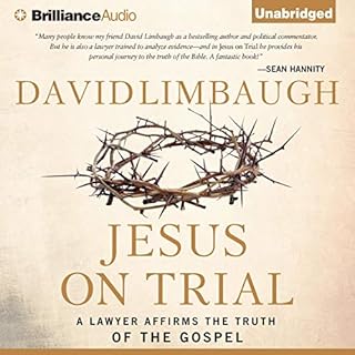 Jesus on Trial Audiolibro Por David Limbaugh arte de portada