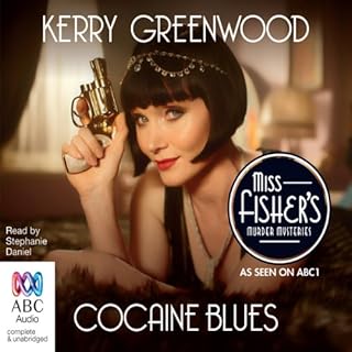 Cocaine Blues Audiolibro Por Kerry Greenwood arte de portada