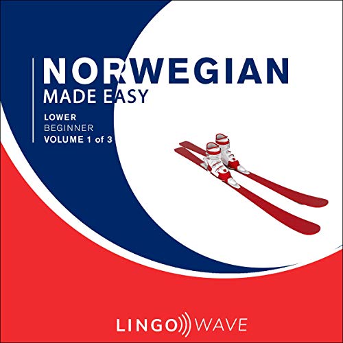 Norwegian Made Easy - Lower Beginner - Volume 1 of 3 Audiolibro Por Lingo Wave arte de portada