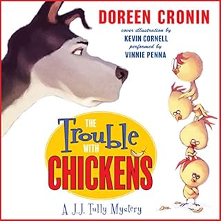 The Trouble with Chickens Audiolibro Por Doreen Cronin, Kevin Cornell arte de portada