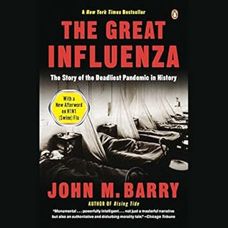 The Great Influenza Audiolibro Por John M. Barry arte de portada